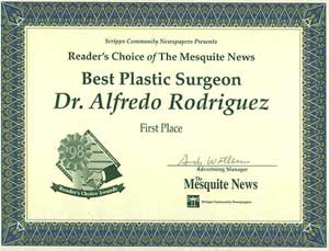 Dr. Alfredo Rodriguez's Certificates